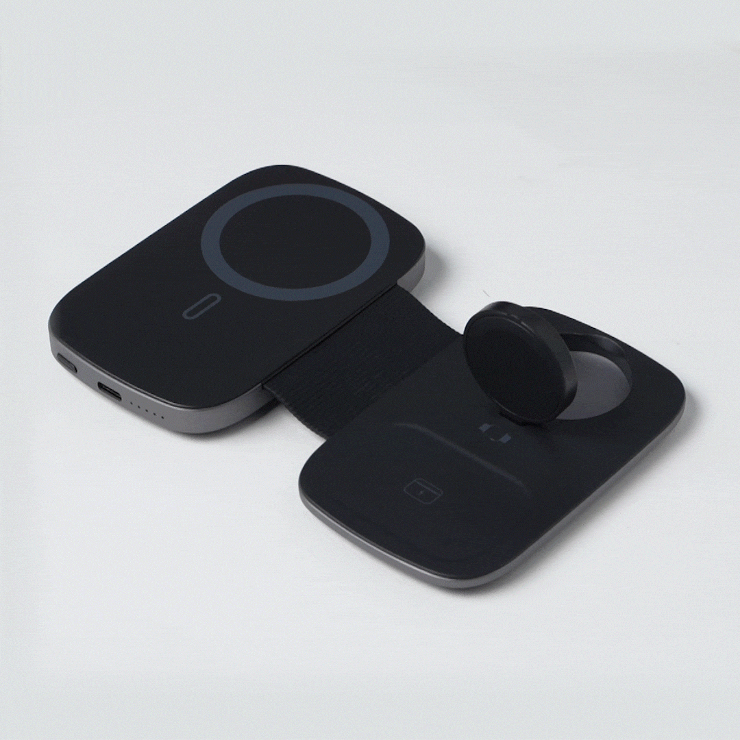 MagPower Pro – 3-in-1 Foldable Magnetic PowerBank (5,000 mAh)