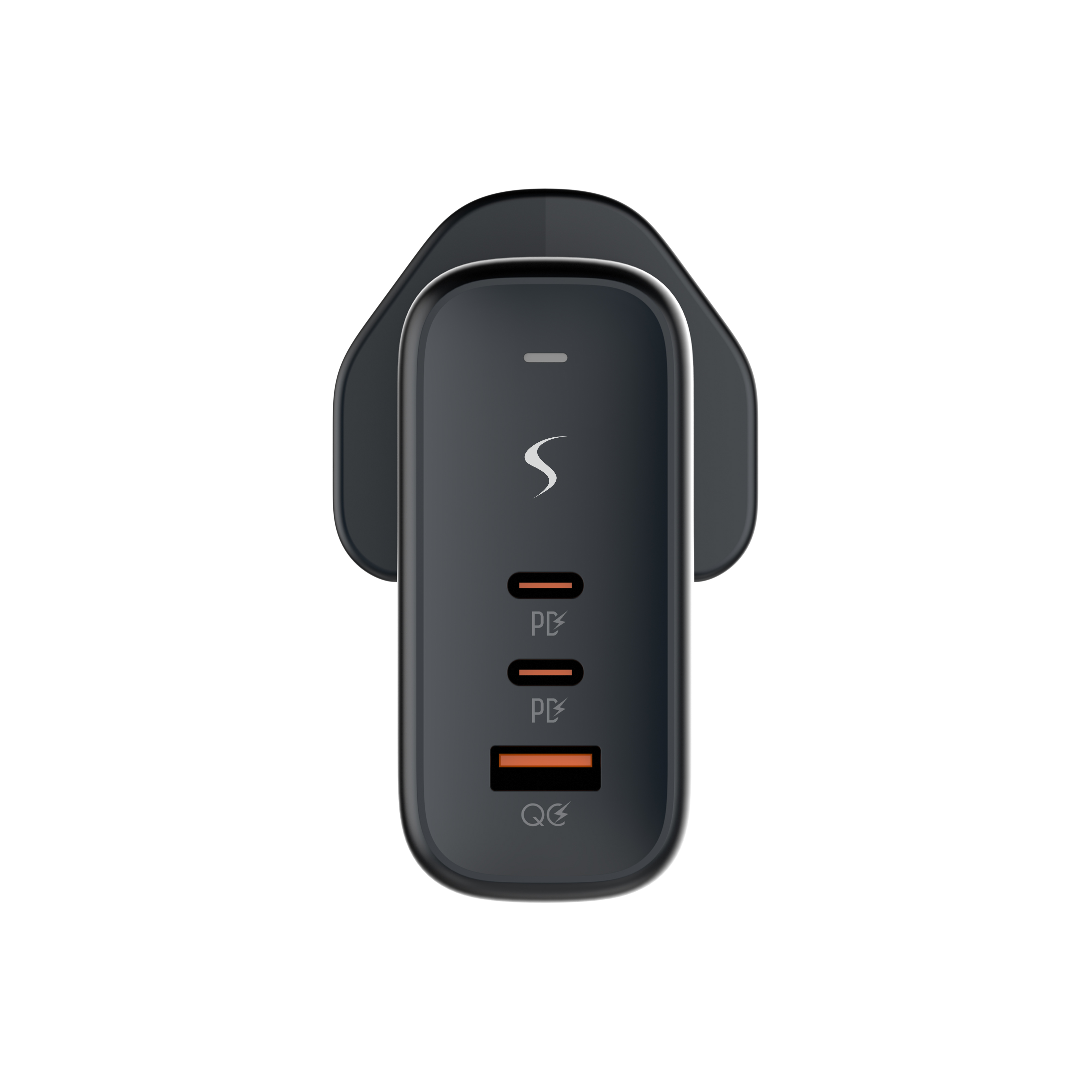AirPower – Chargeur de voyage multi-USB 65W PD avec prises internationales