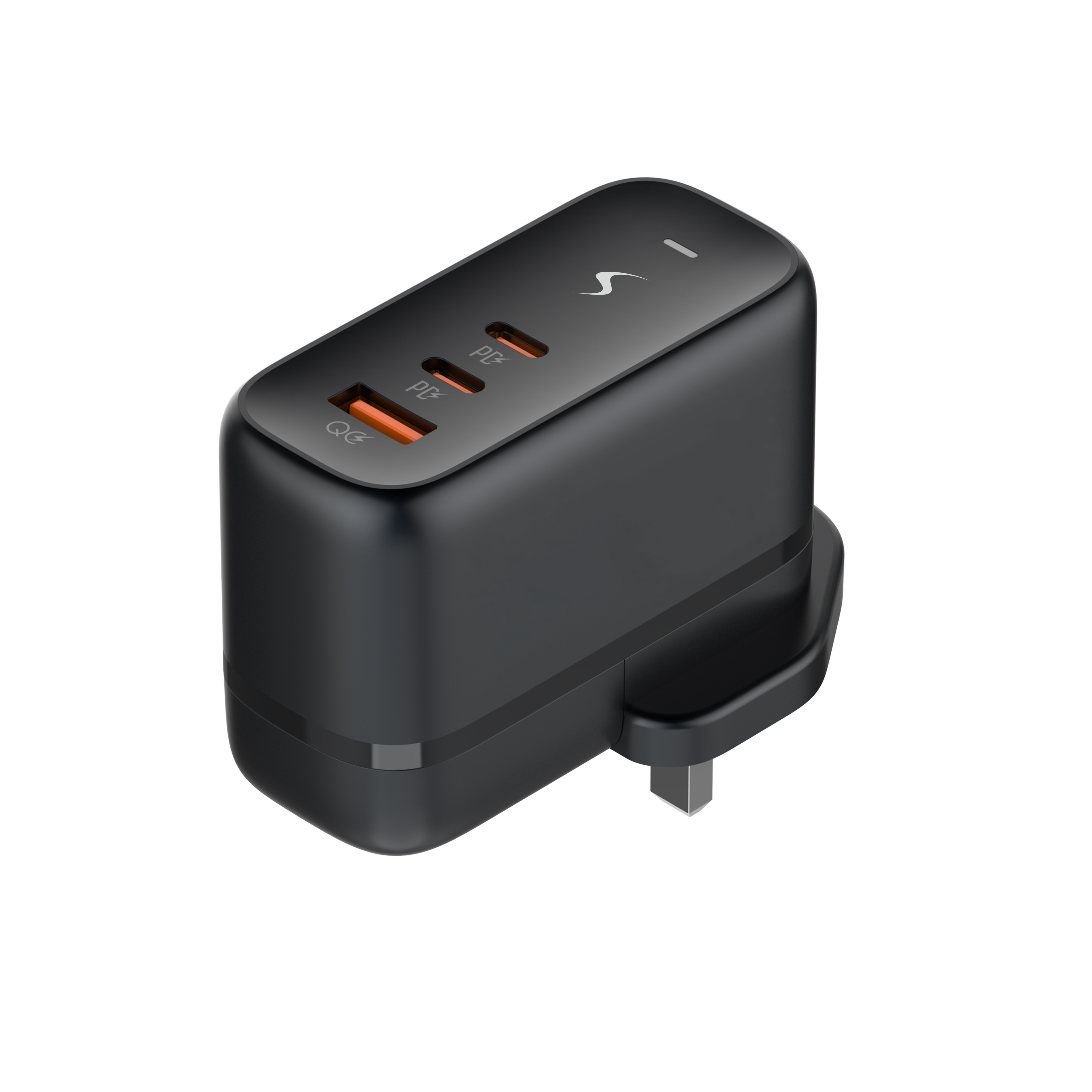 AirPower – Chargeur de voyage multi-USB 65W PD avec prises internationales