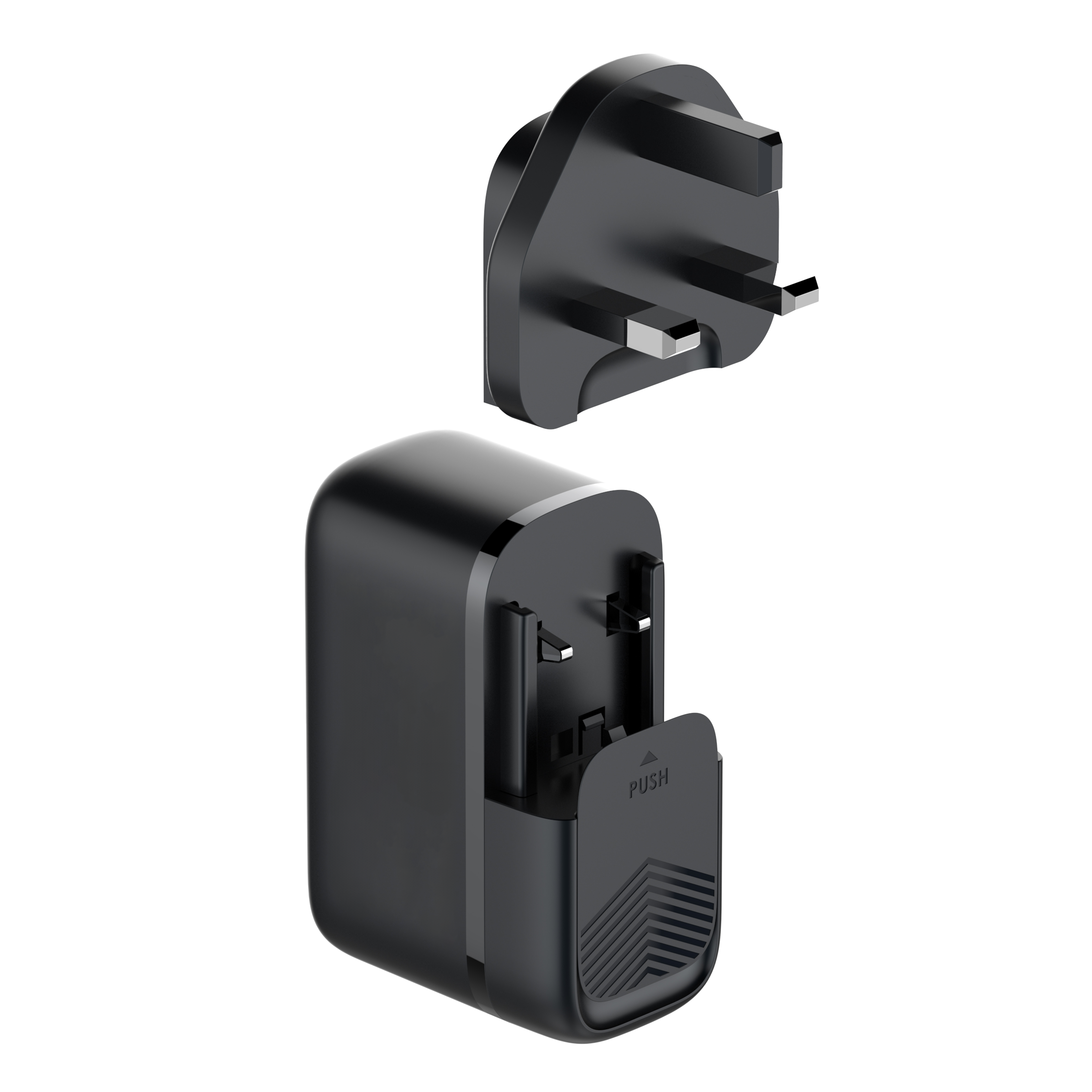 AirPower – Chargeur de voyage multi-USB 65W PD avec prises internationales
