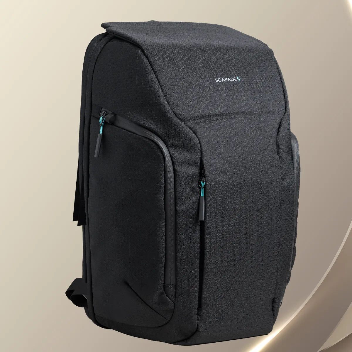 Scapade AirPack – Travel Backpack Compatible with Apple Find My™️ & TSA Lock