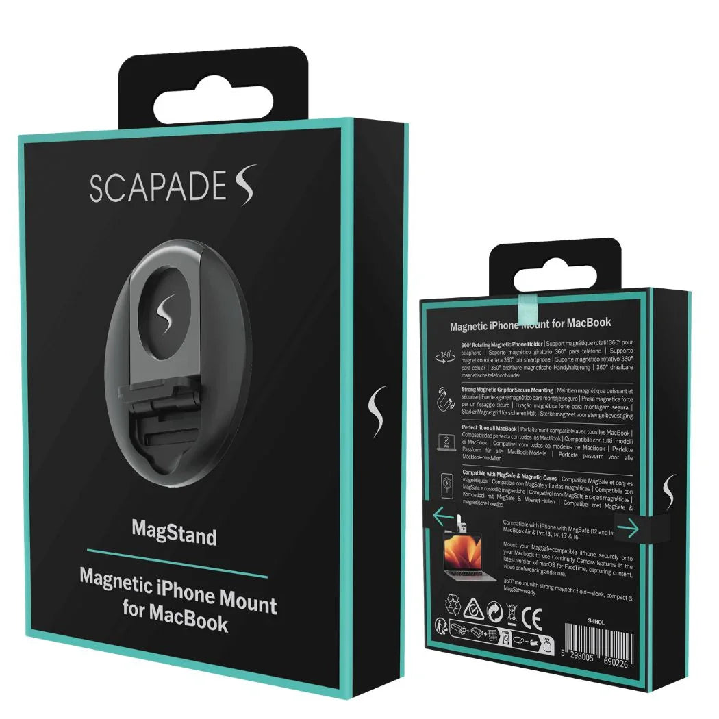 MagStand – Magnetic iPhone Mount for MacBook