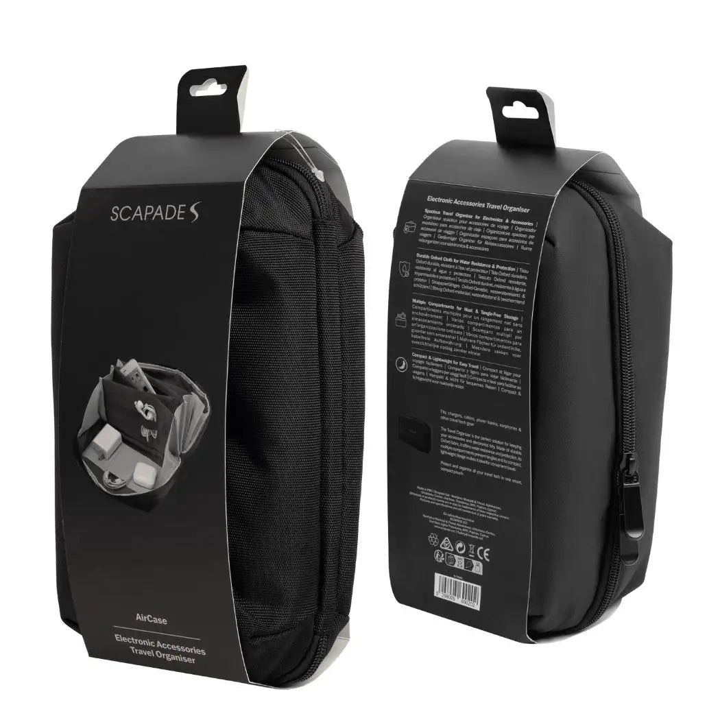 AirCase – 9-Compartment Travel Tech Organiser