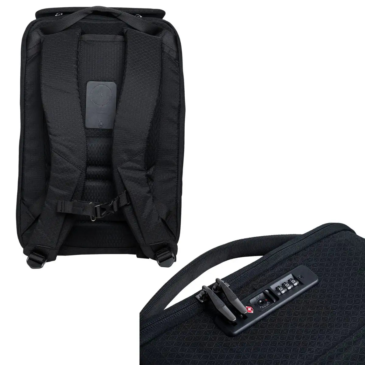 Scapade AirPack – Travel Backpack Compatible with Apple Find My & TSA Lock