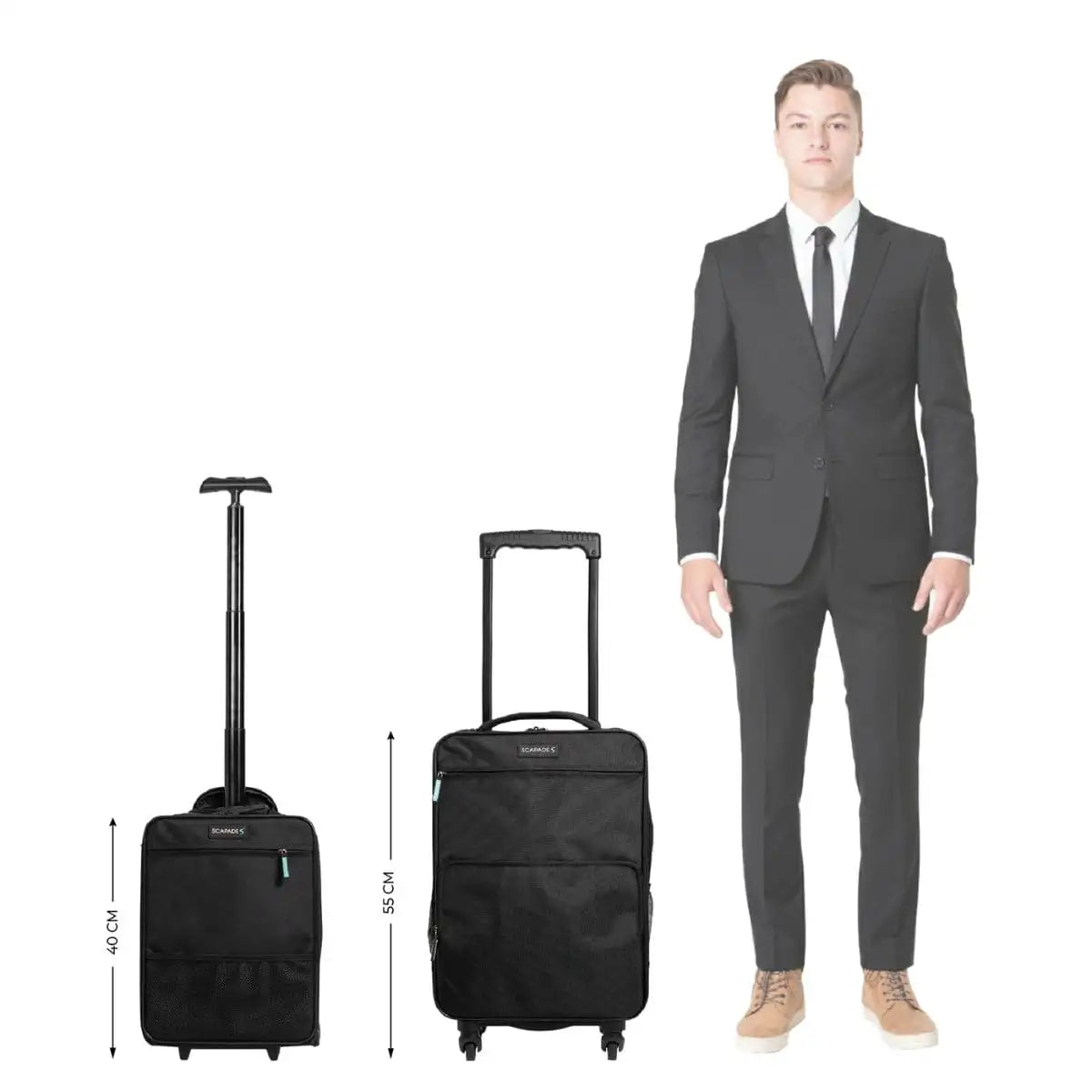 AirSlim - 4-Rad Zusammenklappbares Kabinengepäck