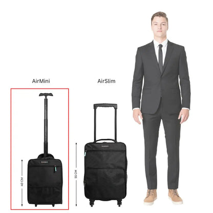 AirMini - Underseat Carry-on Bag with Wheels - Airline Approved ✈️