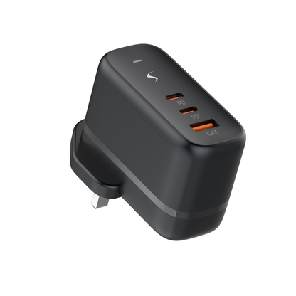 AirPower – Chargeur de voyage multi-USB 65W PD avec prises internationales