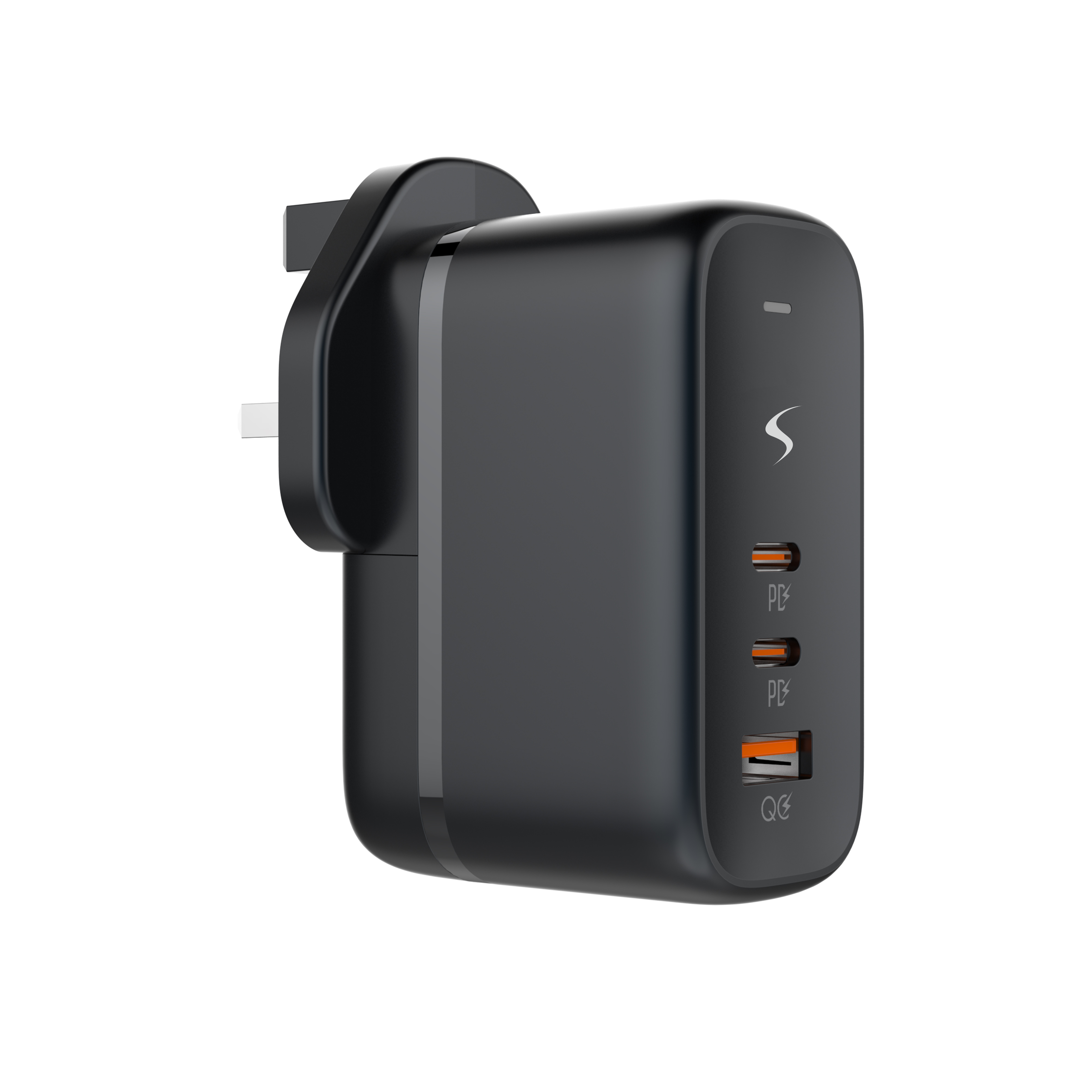 AirPower – Chargeur de voyage multi-USB 65W PD avec prises internationales
