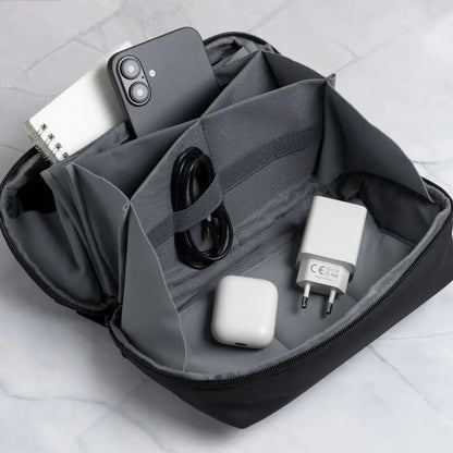 AirCase – 9-Compartment Travel Tech Organiser