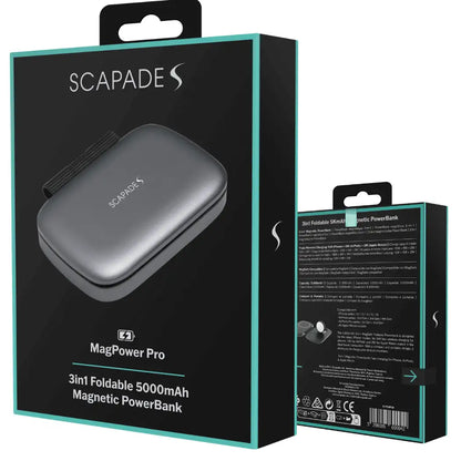 MagPower Pro – 3-in-1 Foldable Magnetic PowerBank (5,000 mAh)